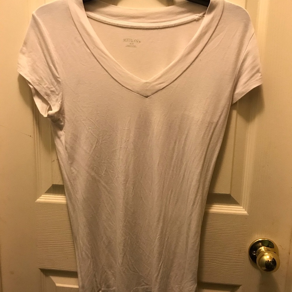 Plain white shirt